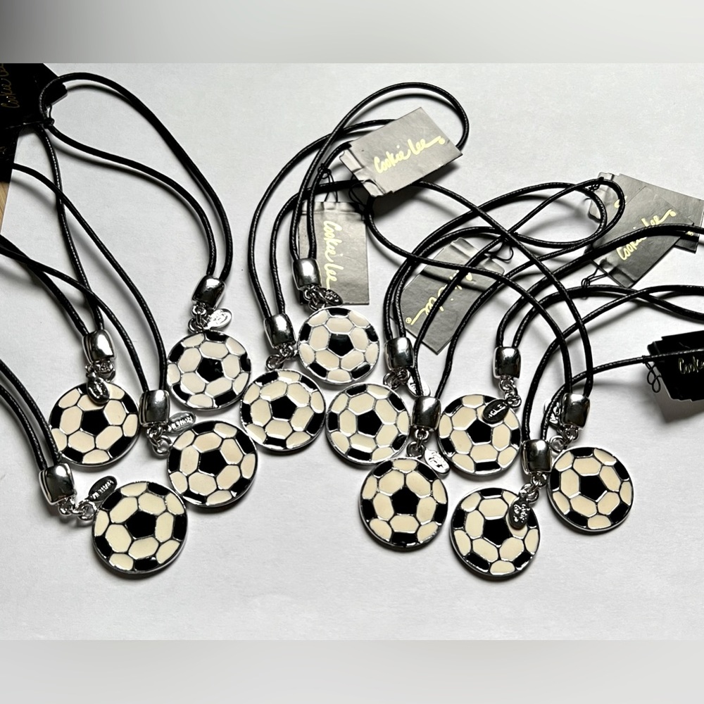 ⚽️ 11 SOCCER Purse/Bag Charms by Cookie Lee - Picture 2 of 8